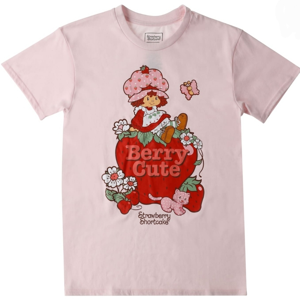 The World of Strawberry🍓Shortcake🍰 SS Tee🍓 NWT 'Vintage' Depiction of 🍓🍰XL